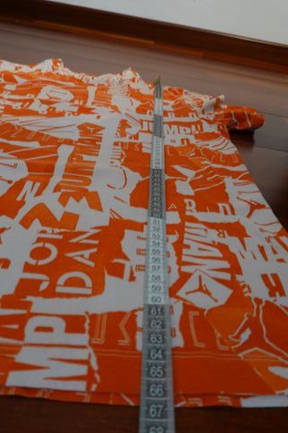 Camiseta Nike Air Jordan MJ Flight Naranja Hombre