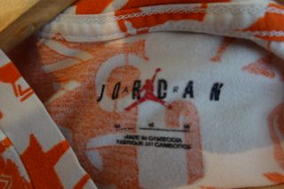 Camiseta Nike Air Jordan MJ Flight Naranja Hombre