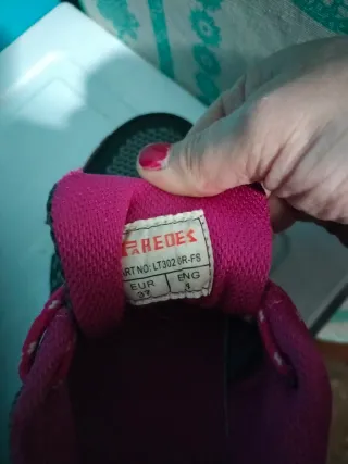 Zapatillas deportivas PAREDE mujer grises y rosas