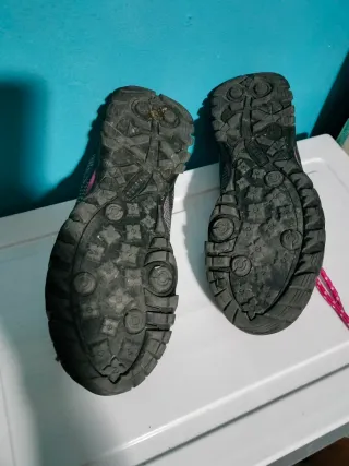 Zapatillas deportivas PAREDE mujer grises y rosas