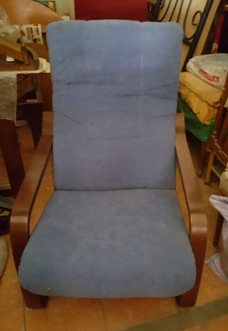 BUTACAS BALANCIN AZUL Y ROJA GUILLEUMAS AÑOS 70