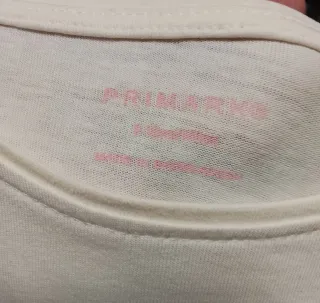 Camiseta manga larga bailarina rosa