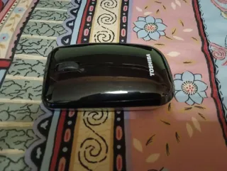 Mouse Toshiba Piatto - Nero e Argento