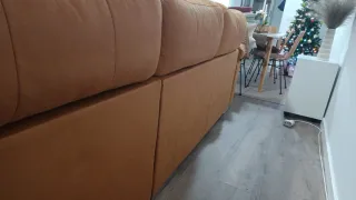 Sofá rinconera color Mostaza