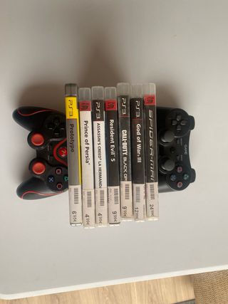 Playstation 3 Slim 500GB + 7 Juegos