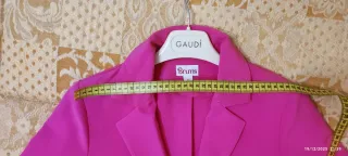 Giacca rosa maniche lunghe