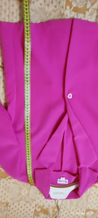 Giacca rosa maniche lunghe