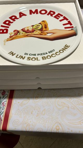 Piatti Pizza Birra Moretti