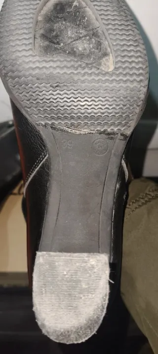 Botines JONi de piel, mujer, t. 39