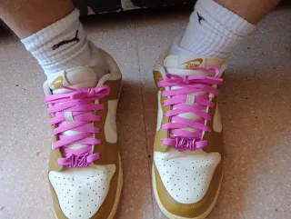 Zapatillas Nike Dunk Low Marrones y Rosas