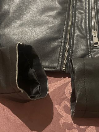 Chaqueta negra estilo motero Primark