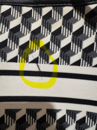 Bolso Lonbali PVM Negro y Blanco