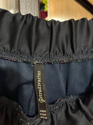 Vestido floral negro talla M camisa vaquera nueva