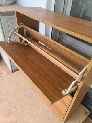 Armario zapatero en color madera