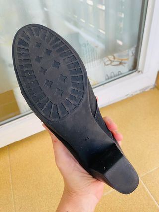 Zapatos de tacón en negro