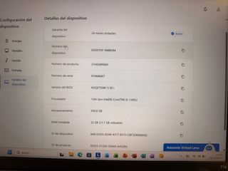 Lenovo ThinkPad L14 Gen4 i5 13ª 32GB 1TB Garantía