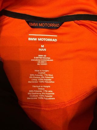 Chaqueta Polar Bmw Gs Fleece Hombre
