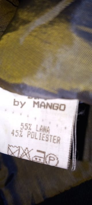 Chaleco negro y verde