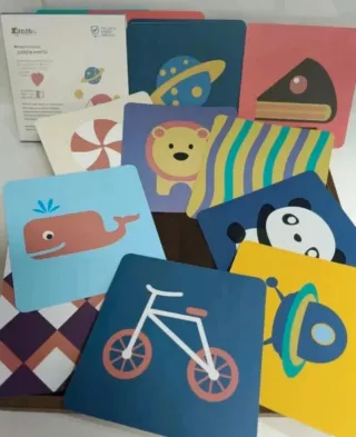 Tarjetas Estimulación Visual Bebés 6-12 Meses