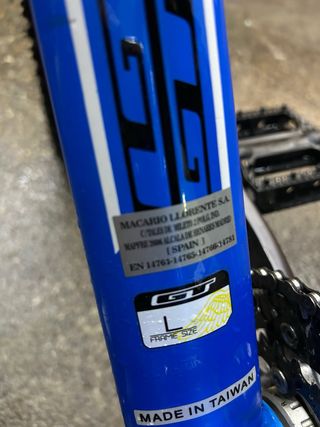 MTB GT AVALANCHE 2.0 26” SLX 2x11 Talla L azul.