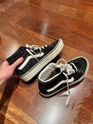 Zapatillas Vans SK8-Hi Negras Talla 40