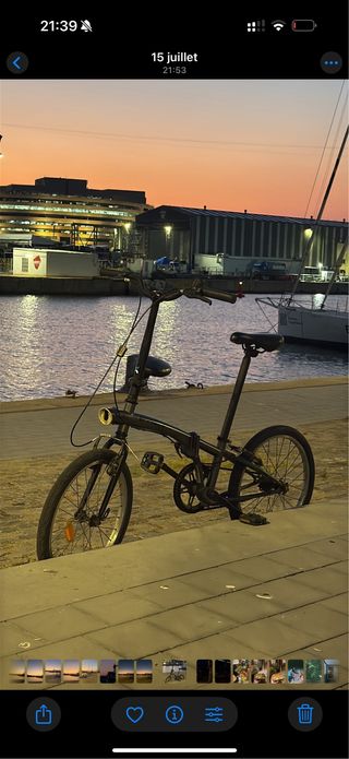 Bicicleta plegable B'Twin