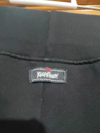 Pantalón deportivo tipo leggins Keep&trendy negro