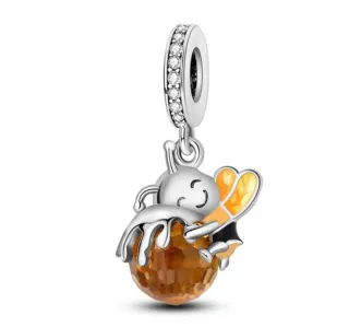 Charm Abejita con Miel Pandora Plata