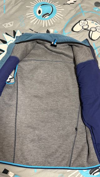 Chaleco Millet Azul y Turquesa