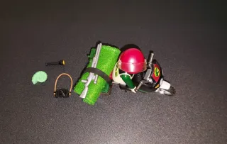 Playmobil explorador moto