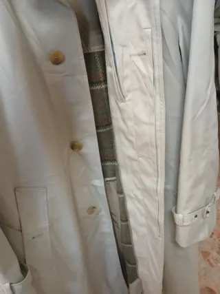 Cappotto uomo lungo impermeabile nero taglia 50/52