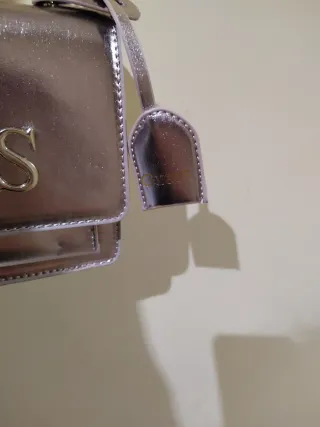 Bolso Guess Dorado Cadena