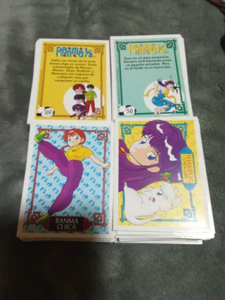 200 Cartas Coleccionables Ranma 1/2 ref 116