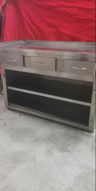 Mesa acero inoxidable