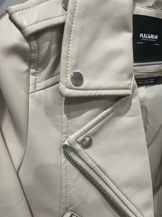 Chaqueta Beige Pull&Bear
