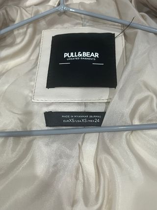 Chaqueta Beige Pull&Bear