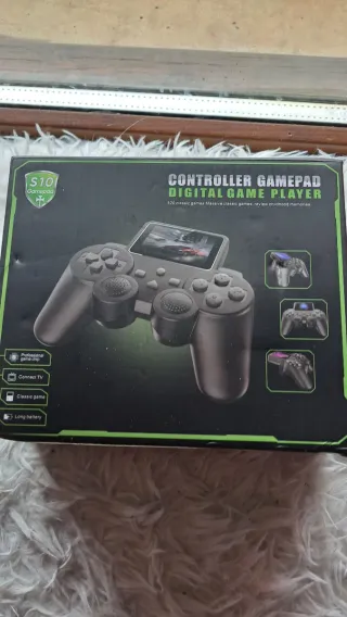 S10 Gamepad Digital Game Player Negro 500 juegos