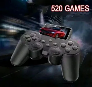 S10 Gamepad Digital Game Player Negro 500 juegos