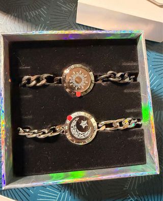 Pulseras Inteligentes Pareja TOTWOO Sol Luna