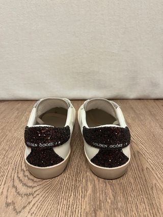 Golden Goose Sneakers Beige/Plata