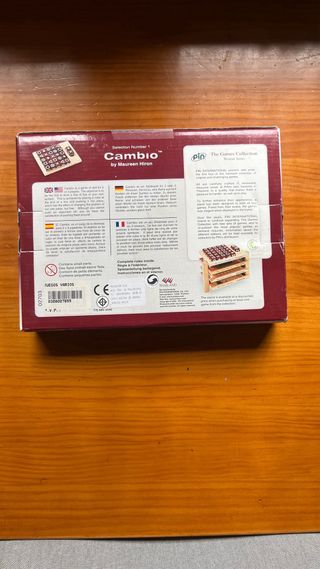 Juego de mesa Cambio