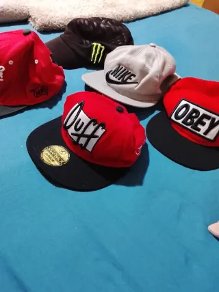 PACK COLECCIÓN GORRAS PLANAS