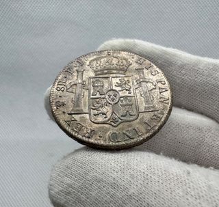 Fernando VII. 8 reales. 1817. Potosí. 27,04g.