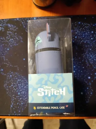 Estuche escolar Stitch de silicona