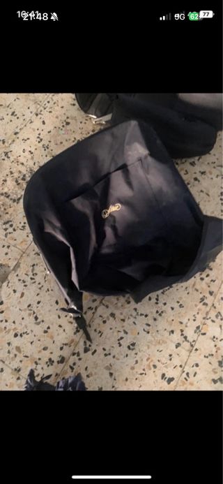 Carro de bebé azul marca Arrue