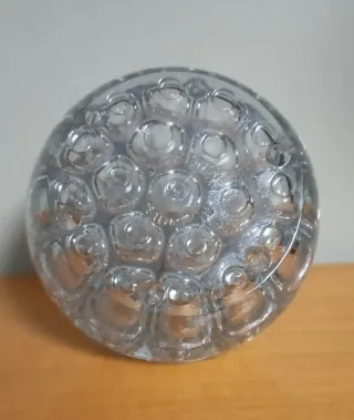 Soporte Vintage Cristal Flores/Lápices