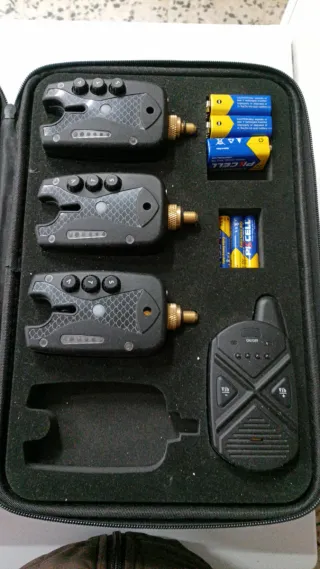 Alarmas de pesca con receptor