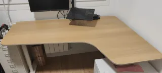 BEKANT Estructura escritorio esquinero