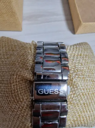 Reloj Local Plata y Blanco