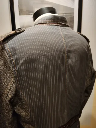 Blazer Desigual Detalles Piel